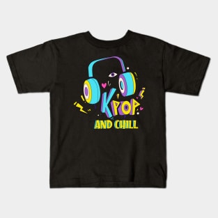 K-Pop And Chill Kids T-Shirt